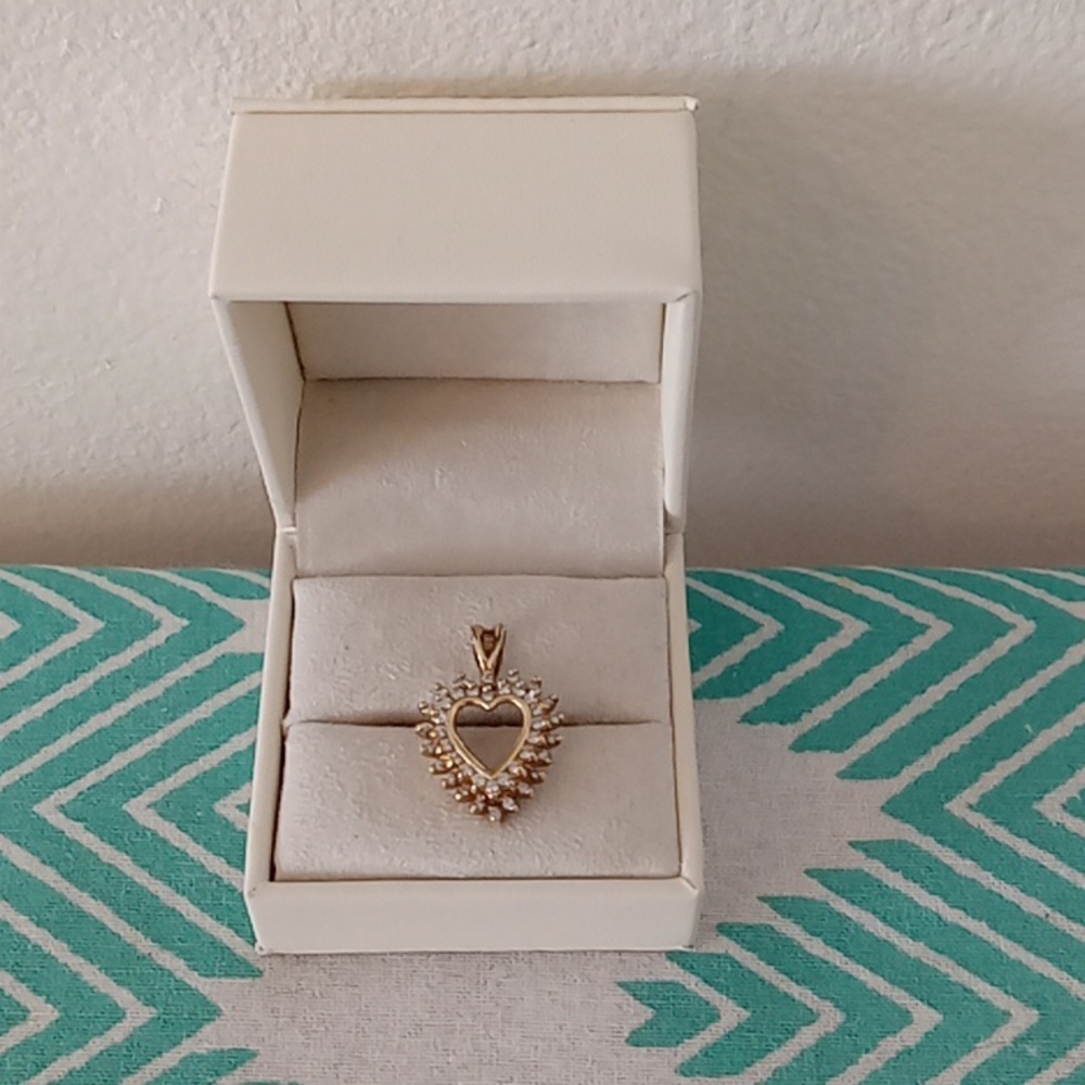 Heart 14kt Pendant New
